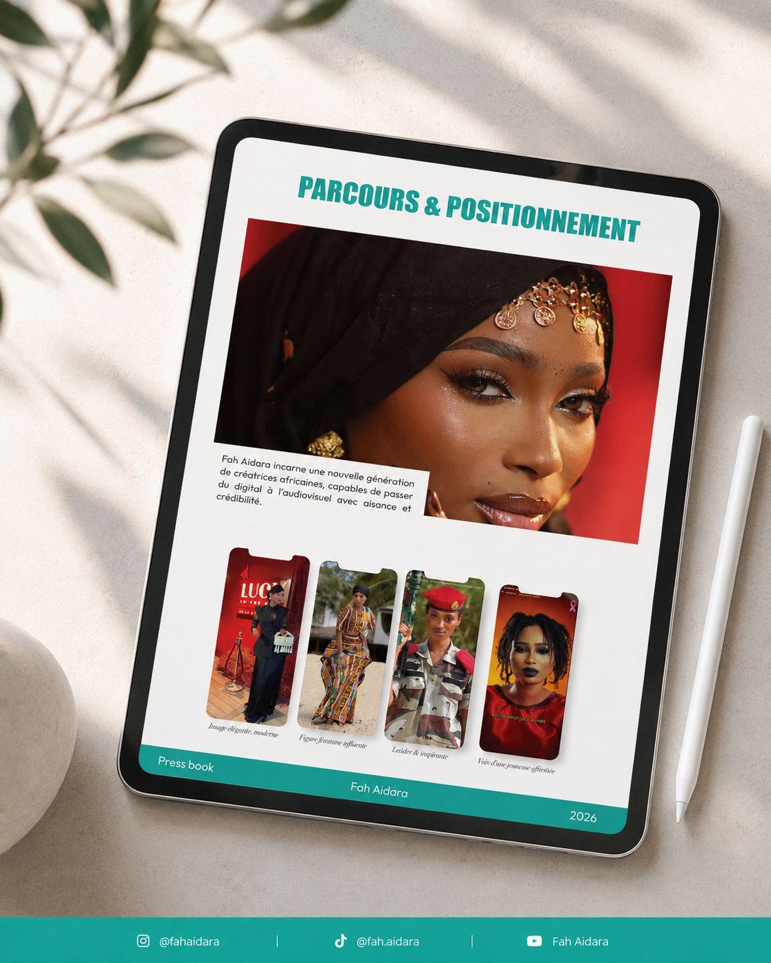 Aperçu sur tablette · Fah Aidara