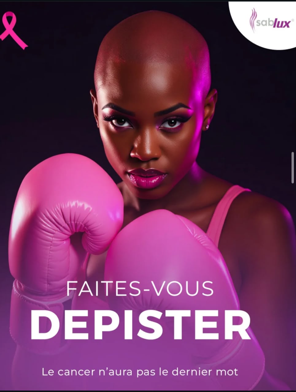 Campagne de sensibilisation · Sablux