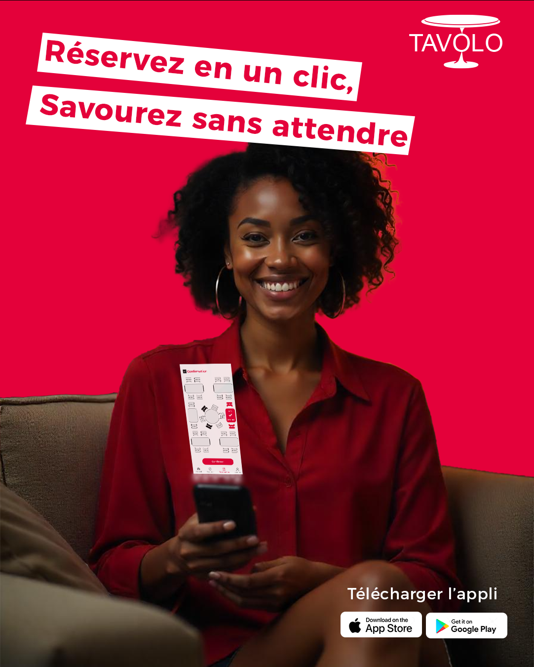 Affiche réservation · Tavolo