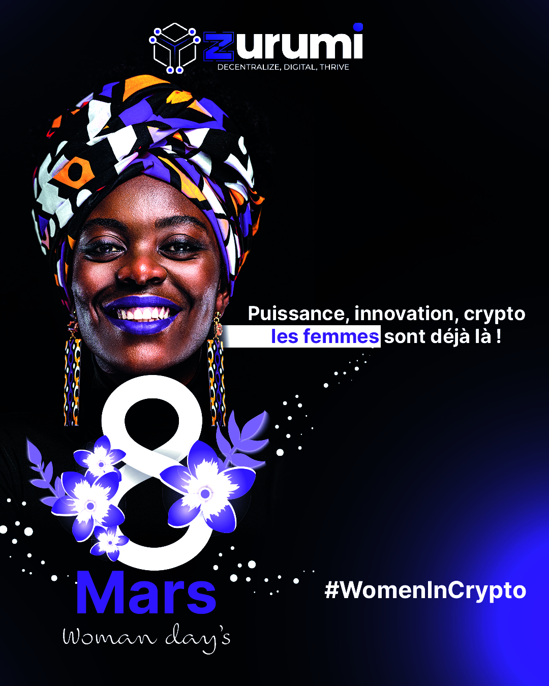 Affiche 8 mars · Zurumi